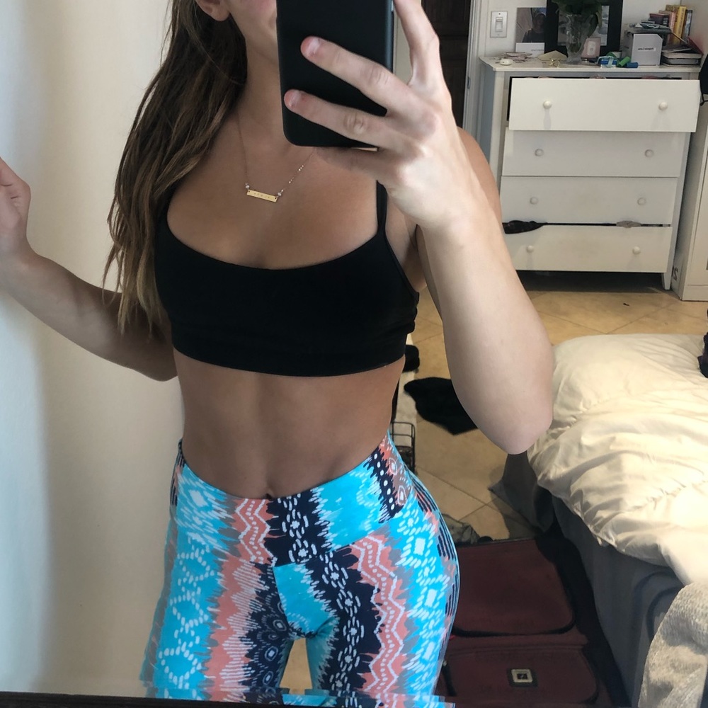 Aztec yoga leggings